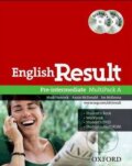 Kniha: English Result: Pre-intermediate: Multipack A (Mark Hancock, Annie McDonald a Joe McKenna). Oxford University Press, 2011 Kniha: English Result: Pre-intermediate: Multipack A (Mark Hancock, Annie McDonald a Joe McKenna). Oxford University Press, 2011