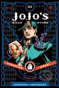 Kniha: JoJo's Bizarre Adventure (Volume 1) (Hirohiko Araki). Viz Media, 2010 Kniha: JoJo's Bizarre Adventure (Volume 1) (Hirohiko Araki). Viz Media, 2010