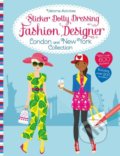 Kniha: Sticker Dolly Dressing Fashion Designer (Fiona Watt). Usborne, 2018 Kniha: Sticker Dolly Dressing Fashion Designer (Fiona Watt). Usborne, 2018