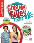 Kniha: Give Me Five! Level 1. Activity Book Basics with Digital AB (Shaw D Ramsden J). Pan Macmillan, 2020 Kniha: Give Me Five! Level 1. Activity Book Basics with Digital AB (Shaw D Ramsden J). Pan Macmillan, 2020
