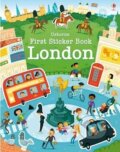 Kniha: First Sticker Book London (James Maclaine). Usborne, 2014 Kniha: First Sticker Book London (James Maclaine). Usborne, 2014