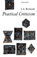Kniha: Practical Criticism (Ivor A. Richards). Houghton Mifflin, 1956 Kniha: Practical Criticism (Ivor A. Richards). Houghton Mifflin, 1956