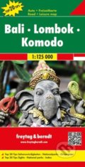 Bali-Lombok-Komodo 1:125 000, freytag&berndt, 2017