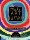 Kniha: Make Art Every Day (Katie Vernon). Quarry, 2017 Kniha: Make Art Every Day (Katie Vernon). Quarry, 2017