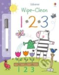 Kniha: Usborne Wipe-clean 1 2 3 (Felicity Brooks). Usborne, 2010 Kniha: Usborne Wipe-clean 1 2 3 (Felicity Brooks). Usborne, 2010