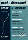 Kniha: Daně, účetnictví 11-12/2005 (Poradce s.r.o.). Poradce s.r.o., 2005 Kniha: Daně, účetnictví 11-12/2005 (Poradce s.r.o.). Poradce s.r.o., 2005