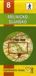 Kniha: TM 8 Mělnicko - Slánsko (Kartografie Praha). Kartografie Praha Kniha: TM 8 Mělnicko - Slánsko (Kartografie Praha). Kartografie Praha