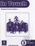 Kniha: In Touch 3 Tests (Steve Thompson). Pearson, 2002 Kniha: In Touch 3 Tests (Steve Thompson). Pearson, 2002