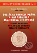 Kniha: Sociálna funkcia práva a narastajúca majetková nerovnosť / Social function of law and growing wealth inequality (Ján Lazar). Typi Universitatis Tyrnaviensis, 2018 Kniha: Sociálna funkcia práva a narastajúca majetková nerovnosť / Social function of law and growing wealth inequality (Ján Lazar). Typi Universitatis Tyrnaviensis, 2018