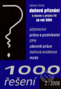 Kniha: 1000 řešení 2/2006 (Eugenie Dokoupilová a Marián Kandrik). Poradce s.r.o., 2006 Kniha: 1000 řešení 2/2006 (Eugenie Dokoupilová a Marián Kandrik). Poradce s.r.o., 2006