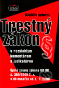 Kniha: Trestný zákon (Autorský kolektiv). Nová Práca, 2006 Kniha: Trestný zákon (Autorský kolektiv). Nová Práca, 2006