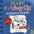 Audiokniha: Diary of a Wimpy Kid: Rodrick Rules (Jeff Kinney). Puffin Books, 2018 Audiokniha: Diary of a Wimpy Kid: Rodrick Rules (Jeff Kinney). Puffin Books, 2018