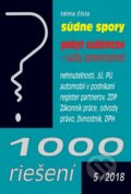 Kniha: 1000 riešení 5/2018 (Poradca s.r.o.). Poradca s.r.o., 2018 Kniha: 1000 riešení 5/2018 (Poradca s.r.o.). Poradca s.r.o., 2018