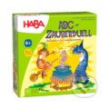 Společenská hra: Čarodejnícky duel ABC od 6 rokov (Haba). Haba, 2025 Společenská hra: Čarodejnícky duel ABC od 6 rokov (Haba). Haba, 2025