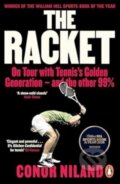 Kniha: The Racket (Conor Niland). Penguin Books, 2025 Kniha: The Racket (Conor Niland). Penguin Books, 2025