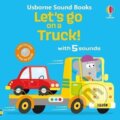 Kniha: Let´s go on a Truck! (Sam Taplin). Usborne, 2025 Kniha: Let´s go on a Truck! (Sam Taplin). Usborne, 2025