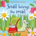 Kniha: Snail Brings the Mail (Russell Punter). Usborne, 2013 Kniha: Snail Brings the Mail (Russell Punter). Usborne, 2013
