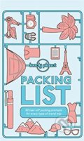 Kniha: Packing List (Lonely Planet). Lonely Planet, 2018 Kniha: Packing List (Lonely Planet). Lonely Planet, 2018