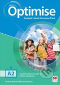 Kniha: Optimise A2: Student´s Book Premium Pack (Jeremy Bowell). Pan Macmillan, 2017 Kniha: Optimise A2: Student´s Book Premium Pack (Jeremy Bowell). Pan Macmillan, 2017