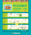 Nástenný Rodinný kalendár 2026, 2025 Nástenný Rodinný kalendár 2026, 2025