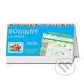 Stolový Rodinný kalendár 2026, 2025 Stolový Rodinný kalendár 2026, 2025