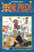 Kniha: One Piece 01. Das Abenteuer beginnt (Eiichiro Oda). Carlsen Verlag, 2001 Kniha: One Piece 01. Das Abenteuer beginnt (Eiichiro Oda). Carlsen Verlag, 2001