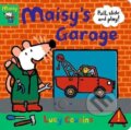 Kniha: Maisy´s Garage: Pull, Slide and Play! (Lucy Cousins). Walker books, 2022 Kniha: Maisy´s Garage: Pull, Slide and Play! (Lucy Cousins). Walker books, 2022