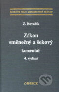Kniha: Zákon směnečný a šekový (Zdeněk Kovařík). C. H. Beck, 2005 Kniha: Zákon směnečný a šekový (Zdeněk Kovařík). C. H. Beck, 2005