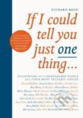If I Could Tell You Just One Thing... - Richard Reed, Samuel Kerr (ilustrácie), Canongate Books, 2018