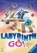 Společenská hra: Labyrinth GO (Brett J. Gilbert a Max J. Kobbert). Ravensburger, 2025 Společenská hra: Labyrinth GO (Brett J. Gilbert a Max J. Kobbert). Ravensburger, 2025