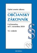 Kniha: Občiansky zákonník. (Heuréka). Heuréka, 2024 Kniha: Občiansky zákonník. (Heuréka). Heuréka, 2024