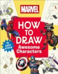 Kniha: Marvel How to Draw Awesome Characters (DK). Dorling Kindersley, 2025 Kniha: Marvel How to Draw Awesome Characters (DK). Dorling Kindersley, 2025