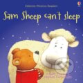 Kniha: Sam sheep can't sleep (Russell Punter). Usborne, 2021 Kniha: Sam sheep can't sleep (Russell Punter). Usborne, 2021