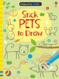 Kniha: Stick Pets to Draw (Jenny Addison a Sam Smith). Usborne, 2018 Kniha: Stick Pets to Draw (Jenny Addison a Sam Smith). Usborne, 2018
