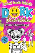 Kniha: Dork Diaries: Sister Showdown (Rachel Renee Russell). Simon & Schuster, 2025 Kniha: Dork Diaries: Sister Showdown (Rachel Renee Russell). Simon & Schuster, 2025