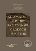 Kniha: Advokátske komory na Slovensku v rokoch 1875 - 1948 (Jozef Kušnír, Martina Gajdošová, Peter Kerecman, Viktória Hellenbart a Zdenko Ďuriška). VEDA, Slovenská advokátska komora, 2018 Kniha: Advokátske komory na Slovensku v rokoch 1875 - 1948 (Jozef Kušnír, Martina Gajdošová, Peter Kerecman, Viktória Hellenbart a Zdenko Ďuriška). VEDA, Slovenská advokátska komora, 2018