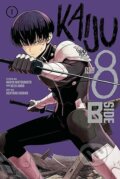 Kniha: Kaiju No. 8: B-Side, Vol. 1 (Naoya Matsumoto a Keiji Ando). Viz Media, 2025 Kniha: Kaiju No. 8: B-Side, Vol. 1 (Naoya Matsumoto a Keiji Ando). Viz Media, 2025