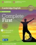 Kniha: Complete First - Student's Book with Answers (Guy Brook-Hart). Cambridge University Press, 2014 Kniha: Complete First - Student's Book with Answers (Guy Brook-Hart). Cambridge University Press, 2014
