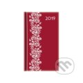Diár Print Folk red 2019, 2018 Diár Print Folk red 2019, 2018