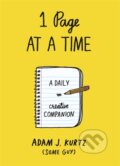 Kniha: 1 Page at a Time (Adam J. Kurtz). Penguin Books, 2014 Kniha: 1 Page at a Time (Adam J. Kurtz). Penguin Books, 2014