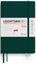 Week Planner 2026 Paperback (B6+) Forest Green (Leuchtturm1917). Leuchtturm1917, 2025 Week Planner 2026 Paperback (B6+) Forest Green (Leuchtturm1917). Leuchtturm1917, 2025