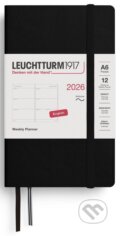 Weekly Planner 2026 Pocket (A6) Black (Leuchtturm1917). Leuchtturm1917, 2025 Weekly Planner 2026 Pocket (A6) Black (Leuchtturm1917). Leuchtturm1917, 2025