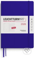 Weekly Planner & Notebook 2026 Medium (A5) Ink - tečkovaný (Leuchtturm1917). Leuchtturm1917, 2025 Weekly Planner & Notebook 2026 Medium (A5) Ink - tečkovaný (Leuchtturm1917). Leuchtturm1917, 2025