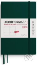 Weekly Planner 2026 Paperback (B6+) Forest Green (Leuchtturm1917). Leuchtturm1917, 2025 Weekly Planner 2026 Paperback (B6+) Forest Green (Leuchtturm1917). Leuchtturm1917, 2025