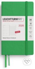 Weekly Planner & Notebook 2026 Pocket (A6) Spring Leaf (Leuchtturm1917). Leuchtturm1917, 2025 Weekly Planner & Notebook 2026 Pocket (A6) Spring Leaf (Leuchtturm1917). Leuchtturm1917, 2025
