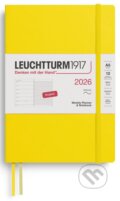 Weekly Planner & Notebook 2026 Medium (A5) Lemon (Leuchtturm1917). Leuchtturm1917, 2025 Weekly Planner & Notebook 2026 Medium (A5) Lemon (Leuchtturm1917). Leuchtturm1917, 2025