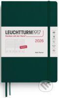 Daily Planner 2026 Medium (A5) Forest Green (Leuchtturm1917). Leuchtturm1917, 2025 Daily Planner 2026 Medium (A5) Forest Green (Leuchtturm1917). Leuchtturm1917, 2025