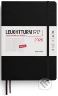 Daily Planner 2026 Medium (A5) Black - tečkovaný (Leuchtturm1917). Leuchtturm1917, 2025 Daily Planner 2026 Medium (A5) Black - tečkovaný (Leuchtturm1917). Leuchtturm1917, 2025
