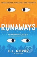 Kniha: Runaways (E.L. Norry). Bloomsbury, 2025 Kniha: Runaways (E.L. Norry). Bloomsbury, 2025