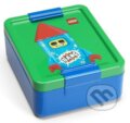LEGO Rocket box na desiatu - modrá/zelená (LEGO). LEGO, 2025 LEGO Rocket box na desiatu - modrá/zelená (LEGO). LEGO, 2025